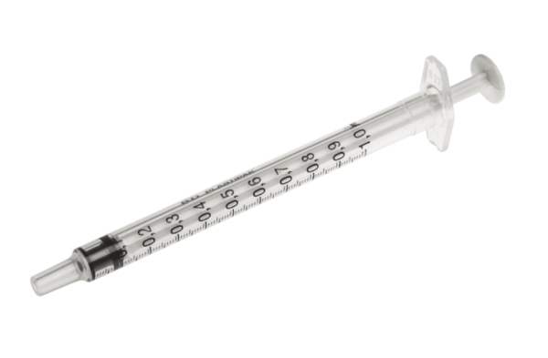 BD Plastipak Syringes 1ml x 120