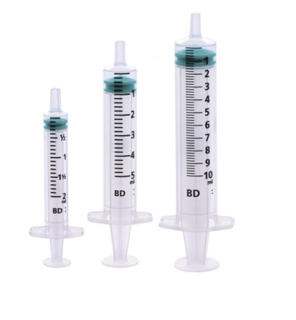 BD Emerald Hypodermic Syringe - Luer Slip Concentric - 5ml x 100