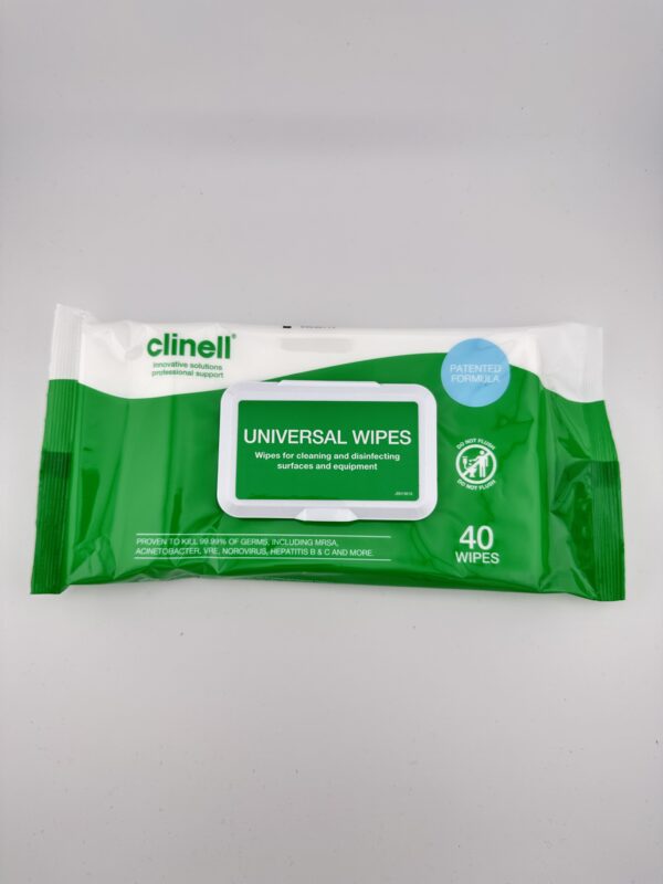 Clinell Universal Sanitising Wipes x 40