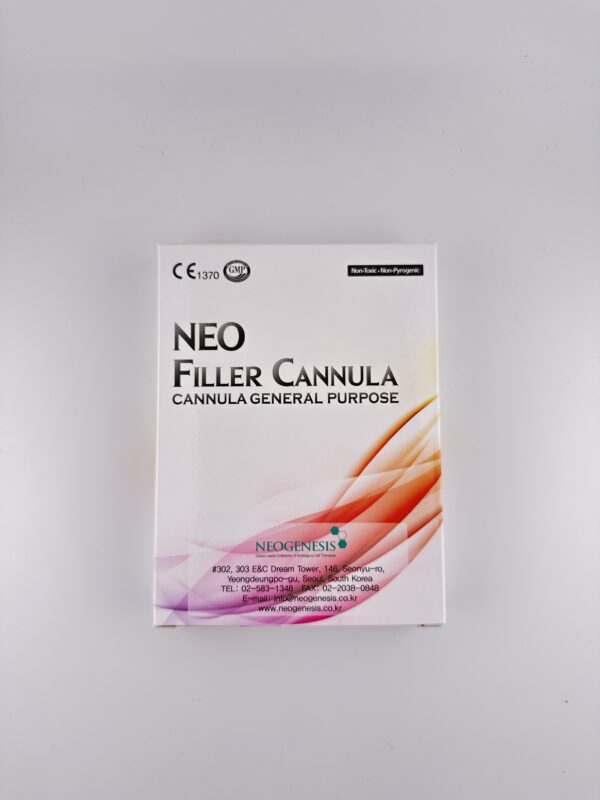 Neo Filler Cannula 25Gx50mm (20 cannulas per box WITHOUT incision needles)